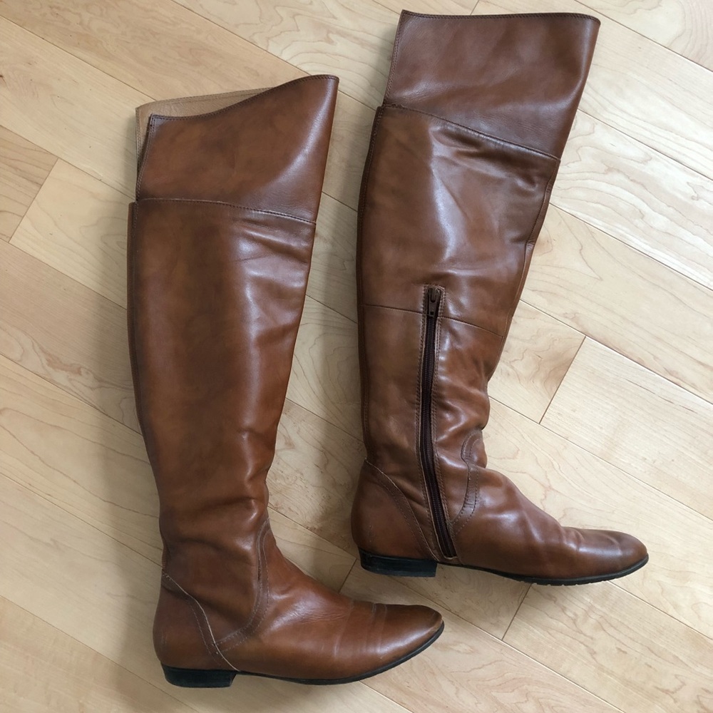 Leather Over The Knee Aldo Boots Size 9